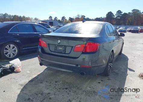 2013 BMW 535I из США, поврежденный, VIN WBAFR7C54DC819367